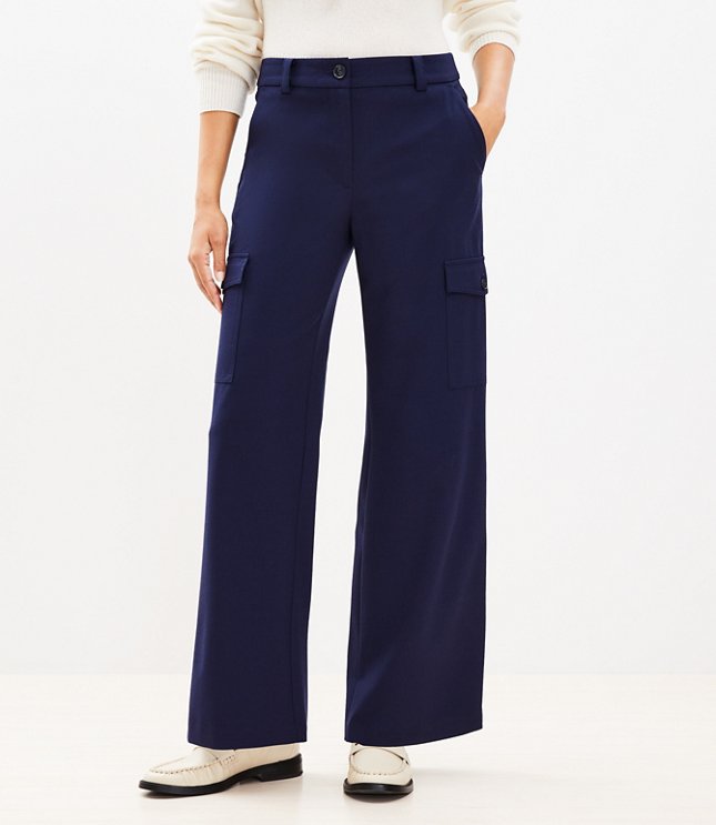 Tall Pintucked Sutton Flare Pants