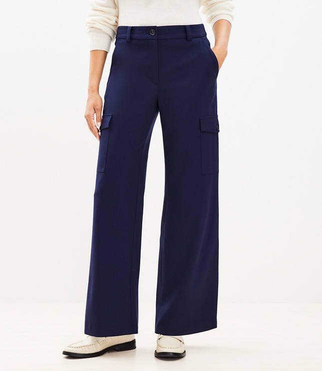 High Waisted Cargo Pants