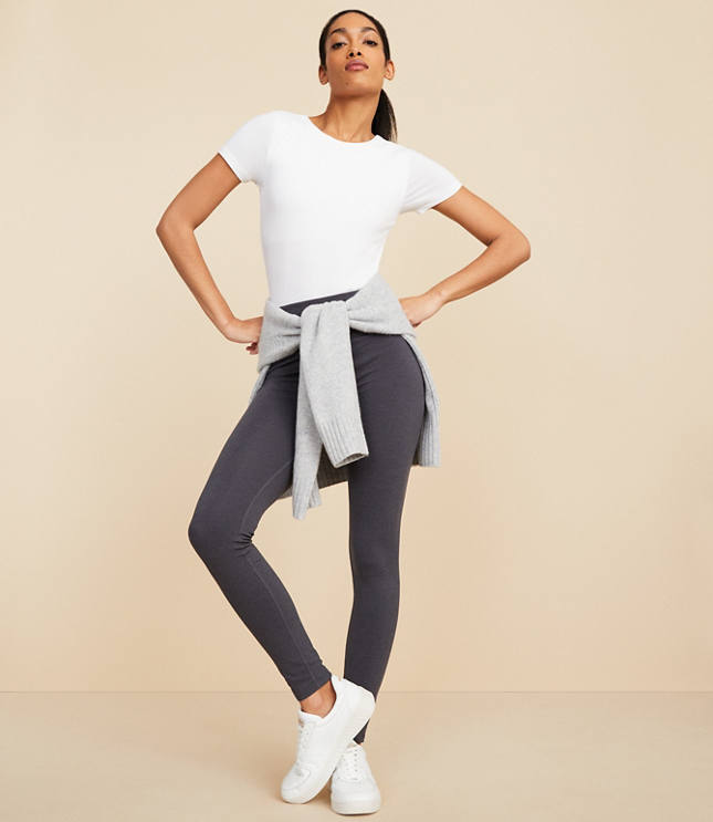 Lou & Grey Sporty Brushed Back Leggings