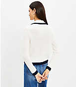 Petite Tipped Ribbed Sweater Jacket carousel Product Image 3