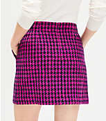 Textured Houndstooth Pocket Skirt carousel Product Image 2