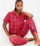 Plaid Pajama Set carousel Product Image 2