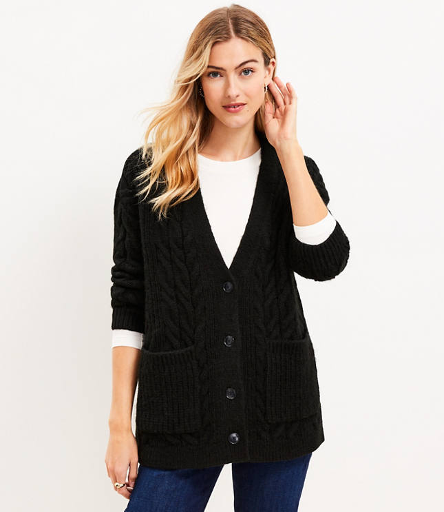 Ann taylor hot sale boyfriend cardigan