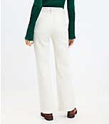 Mariner High Rise Wide Leg Jeans in Popcorn carousel Product Image 3