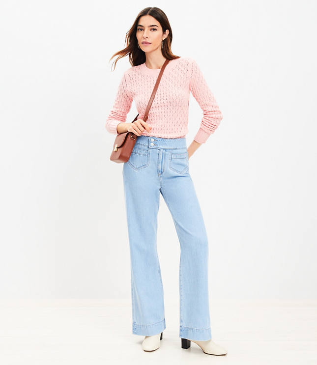 The Power Lounge™ Wide-Leg Jeans