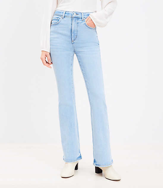 Slim Flare Jeans for Women | Loft Slim Flare Jeans for Women | Loft