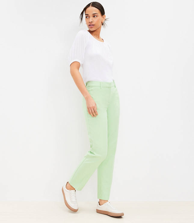 Riviera Slim Pants in Linen Blend