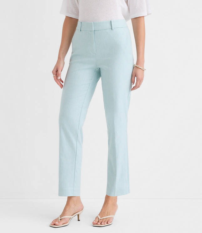 Riviera Slim Pants in Linen Blend