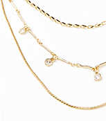 Sparkle Delicate Chain Necklace carousel Product Image 1