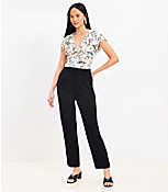 Pleated Tapered Pants in Crepe carousel Product Image 2