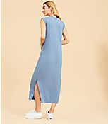 Lou & Grey Signaturesoft V-Neck Column Dress carousel Product Image 3