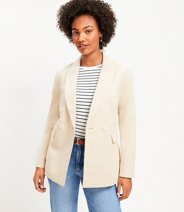 Petite Knit Modern Blazer