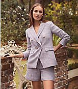 Tweed Double Breasted Blazer carousel Product Image 1