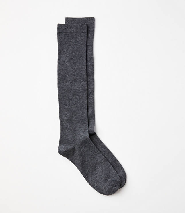 Boot Socks - Medium Heather Grey