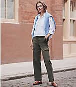 Structured Cargo Pants in Twill carousel Product Image 1