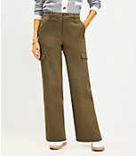Structured Cargo Pants in Twill carousel Product Image 2