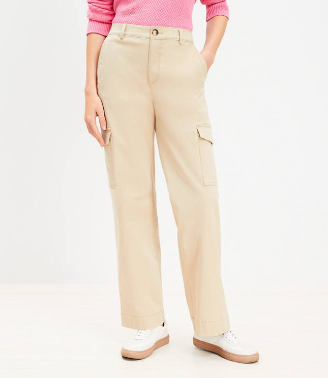 Structured Cargo Pants in Twill Herlipto＊Montaigne Twill Cargo Pants