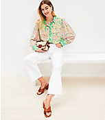 Floral Crepe Utility Shirt carousel Product Image 2
