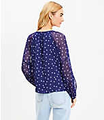 Bloom Bubble Sleeve Henley Top carousel Product Image 3