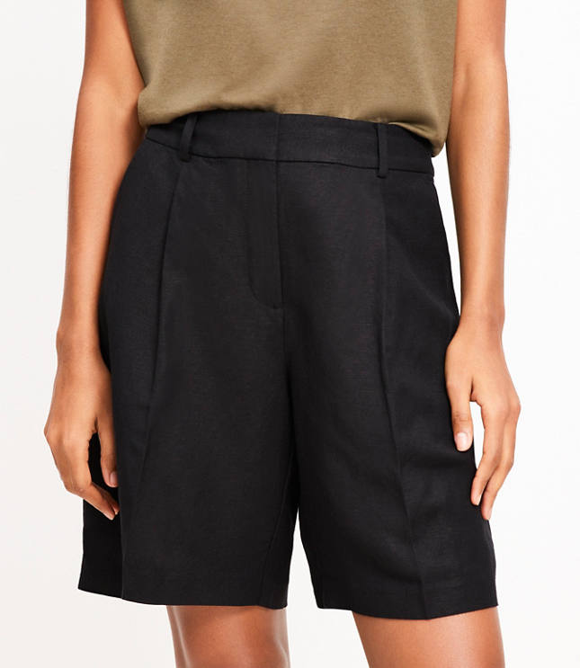 Peyton Shorts in Linen Blend