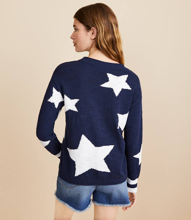 Gray star sweater best sale