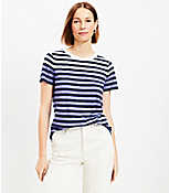 Striped Everyday Crew Tee carousel Product Image 1