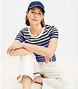 Striped Everyday Crew Tee carousel Product Image 2