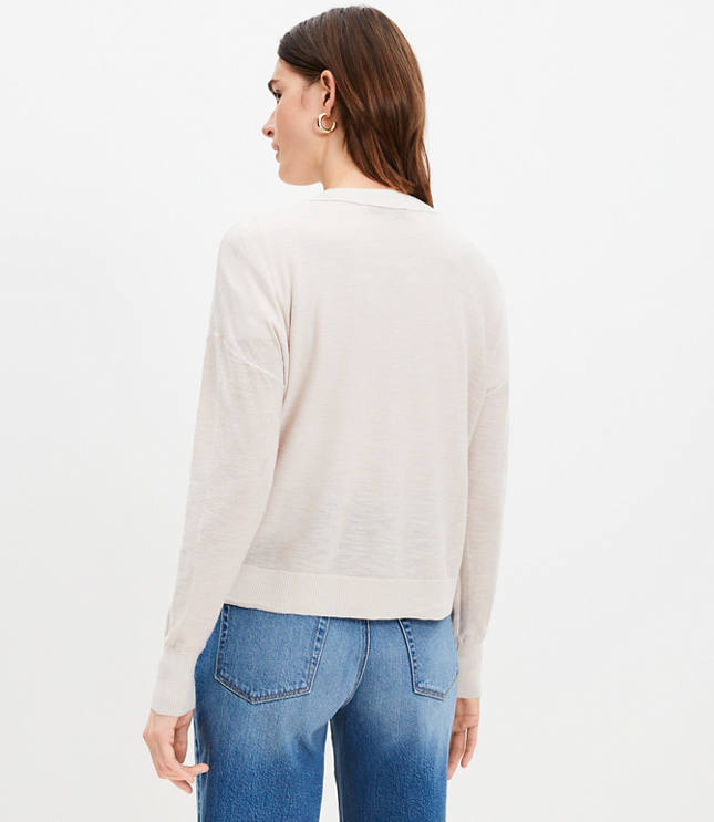 Drop Shoulder Cardigan