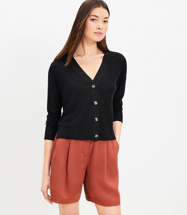 Drop Shoulder Cardigan