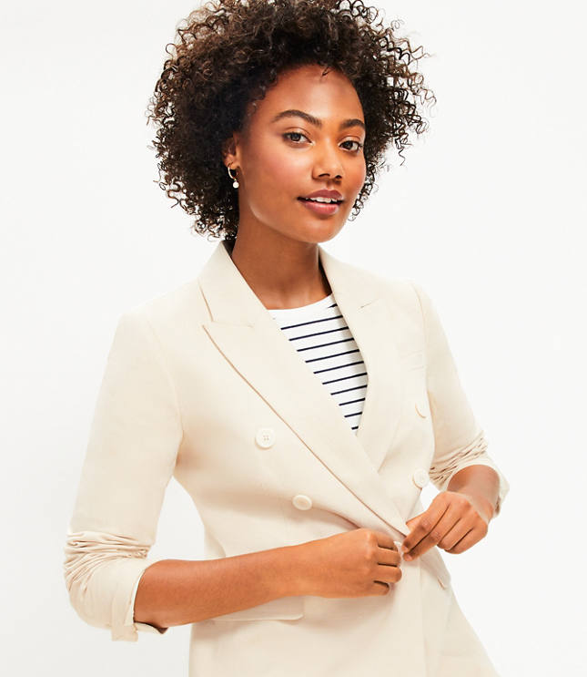 Houndstooth Relaxed Modern Blazer