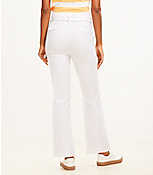 Petite Belted Sutton Kick Crop Pants carousel Product Image 3