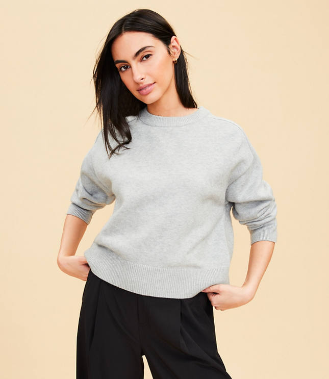 Lou & Grey Ribbed Signature Softblend Henley Top