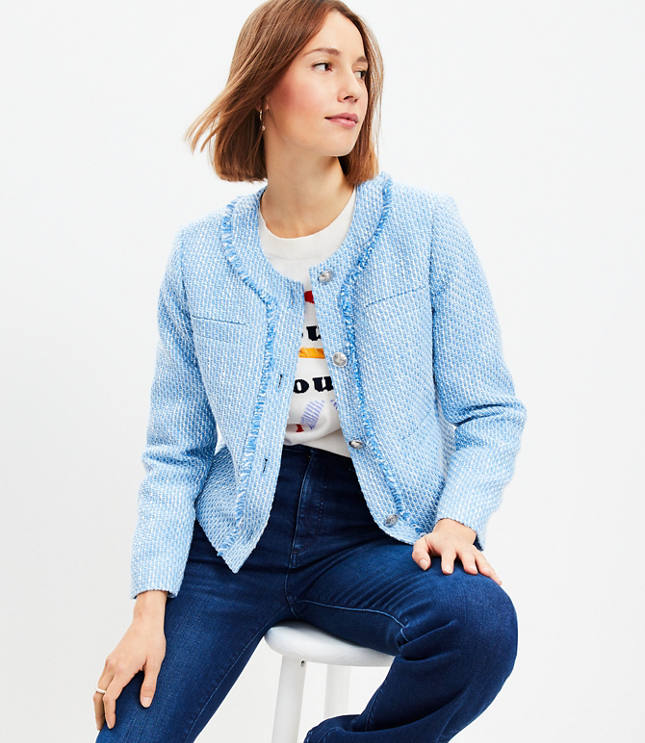 Women's Jackets on Sale - Tweed Jacket