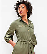Tall Button Pocket Shirtdress carousel Product Image 2