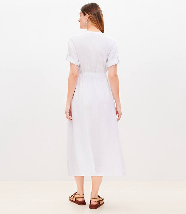 Utility Midi Pocket Dress