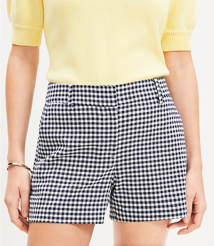 Riviera Shorts in Gingham image number 1