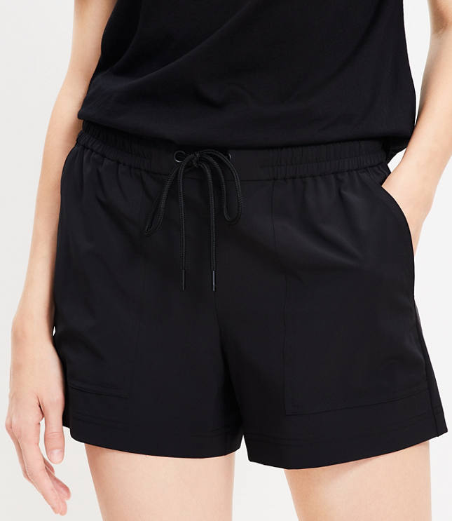 Lou & Grey Wanderweave Shorts - Black