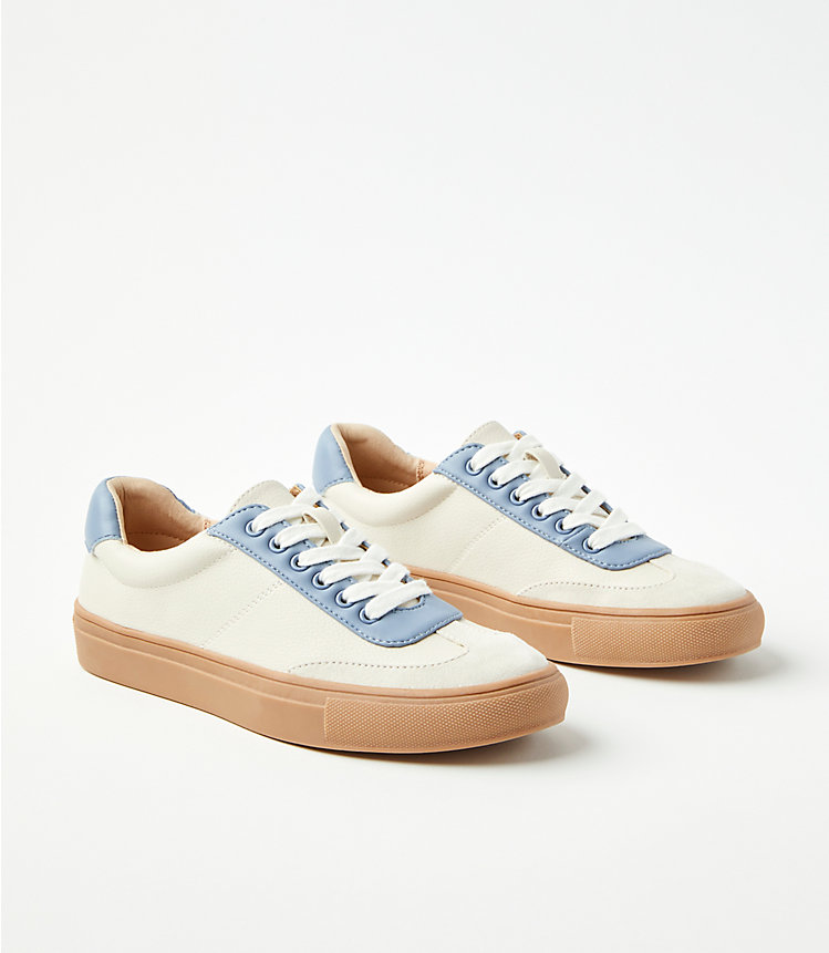 Varsity Lace Up Sneakers image number 0