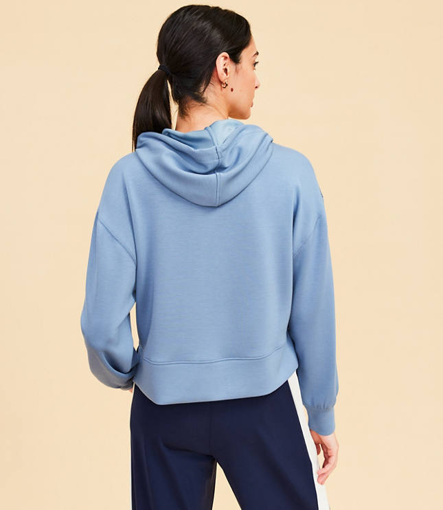 Lou Grey Scubasoft Cropped Hoodie