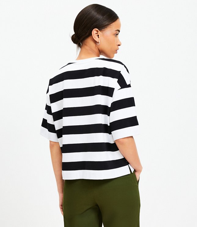 Striped Jersey Modern Tee