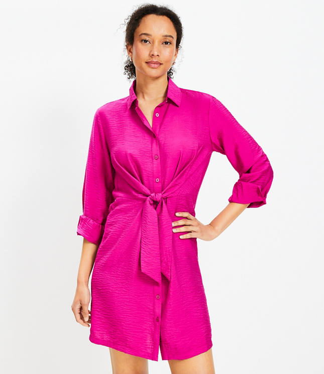 Twist Shirtdress