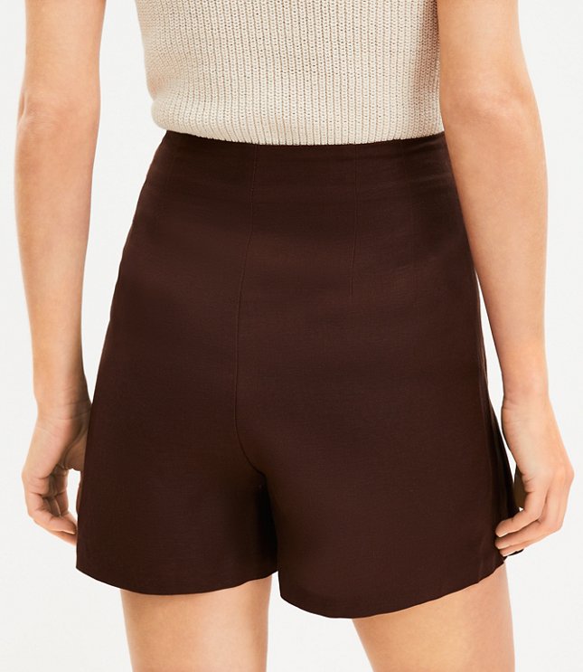 Linen Blend Skort