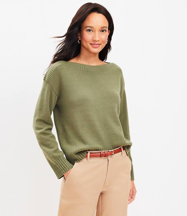 Petite crew shop neck sweaters