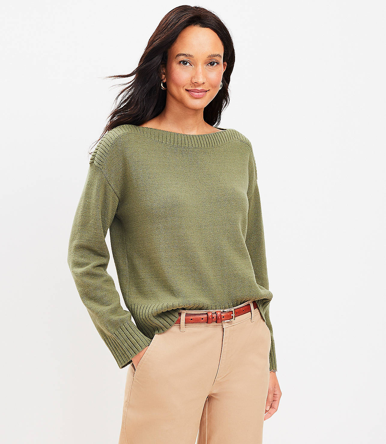 Petite Boatneck Sweater