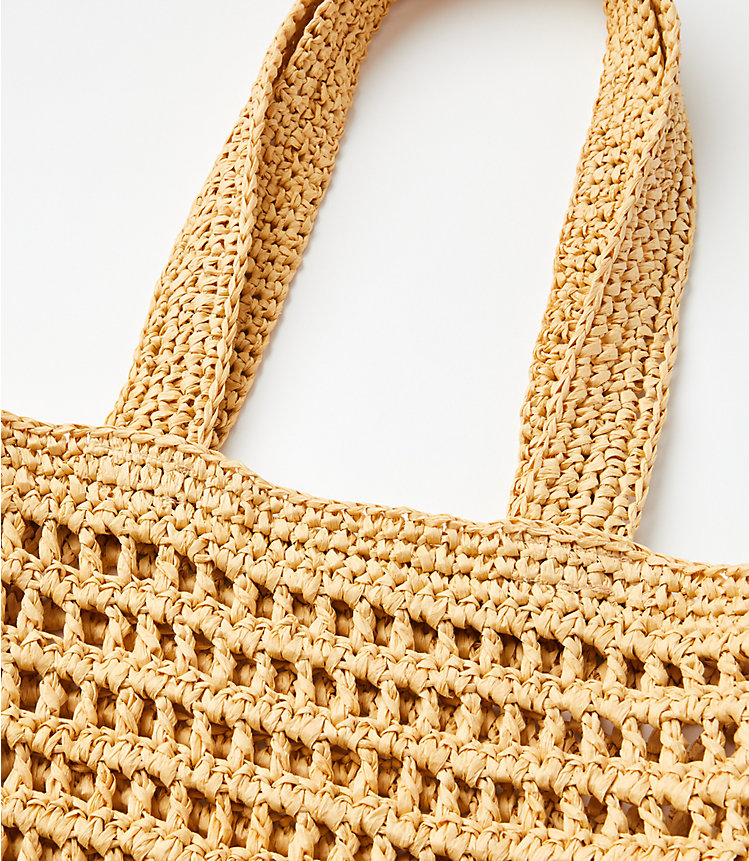 Crochet Market Tote image number null
