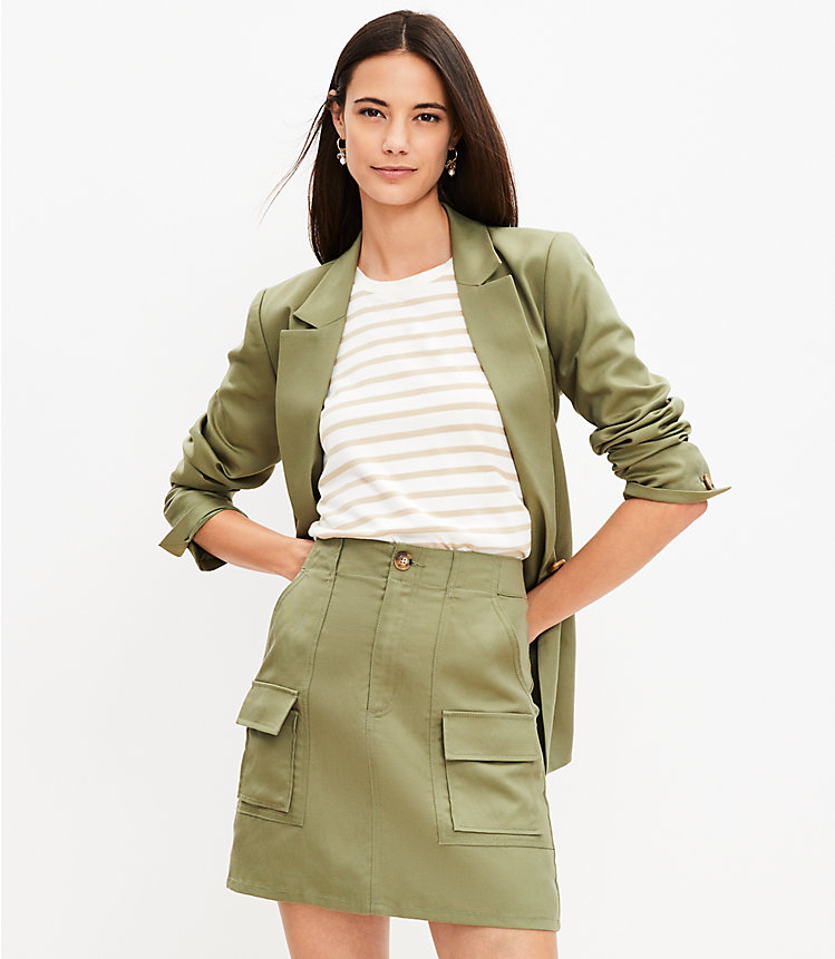 Tall Cargo Skirt image number null