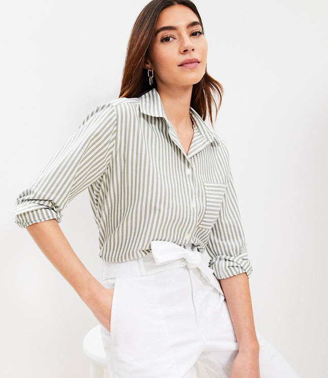 Wide Cuffed Utility Shirt