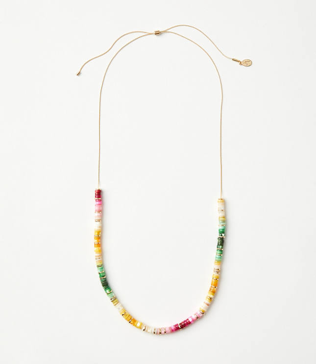 LOFT Beach Beaded Necklace