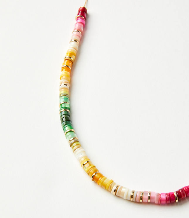 LOFT Beach Beaded Necklace