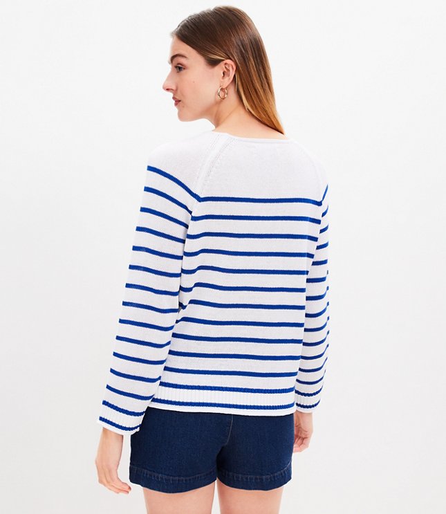 Petite Sailing Stripe Sweater